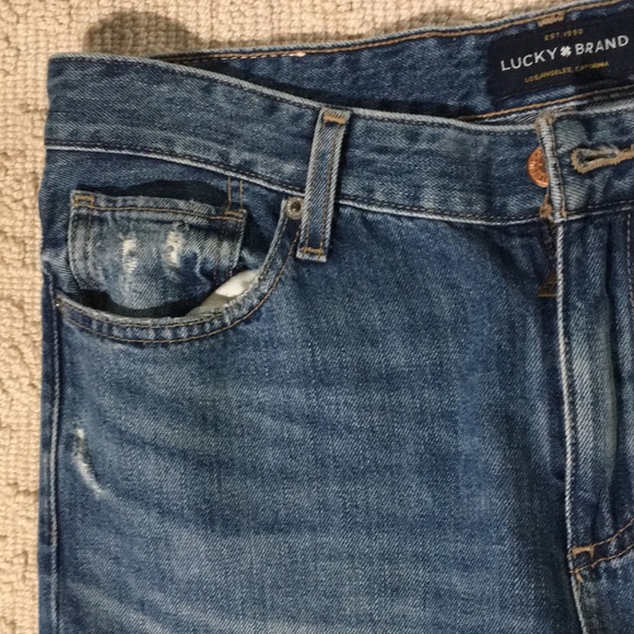 Lucky Brand Sienna Slim Boyfriend Jeans 4/27 - Picture 7 of 8
